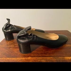 Everlane Day block heels, Made in Italy, 8.5, Black